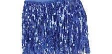Sequin camp skirt – adjustable tie, one size fits all, five vibrant color choices