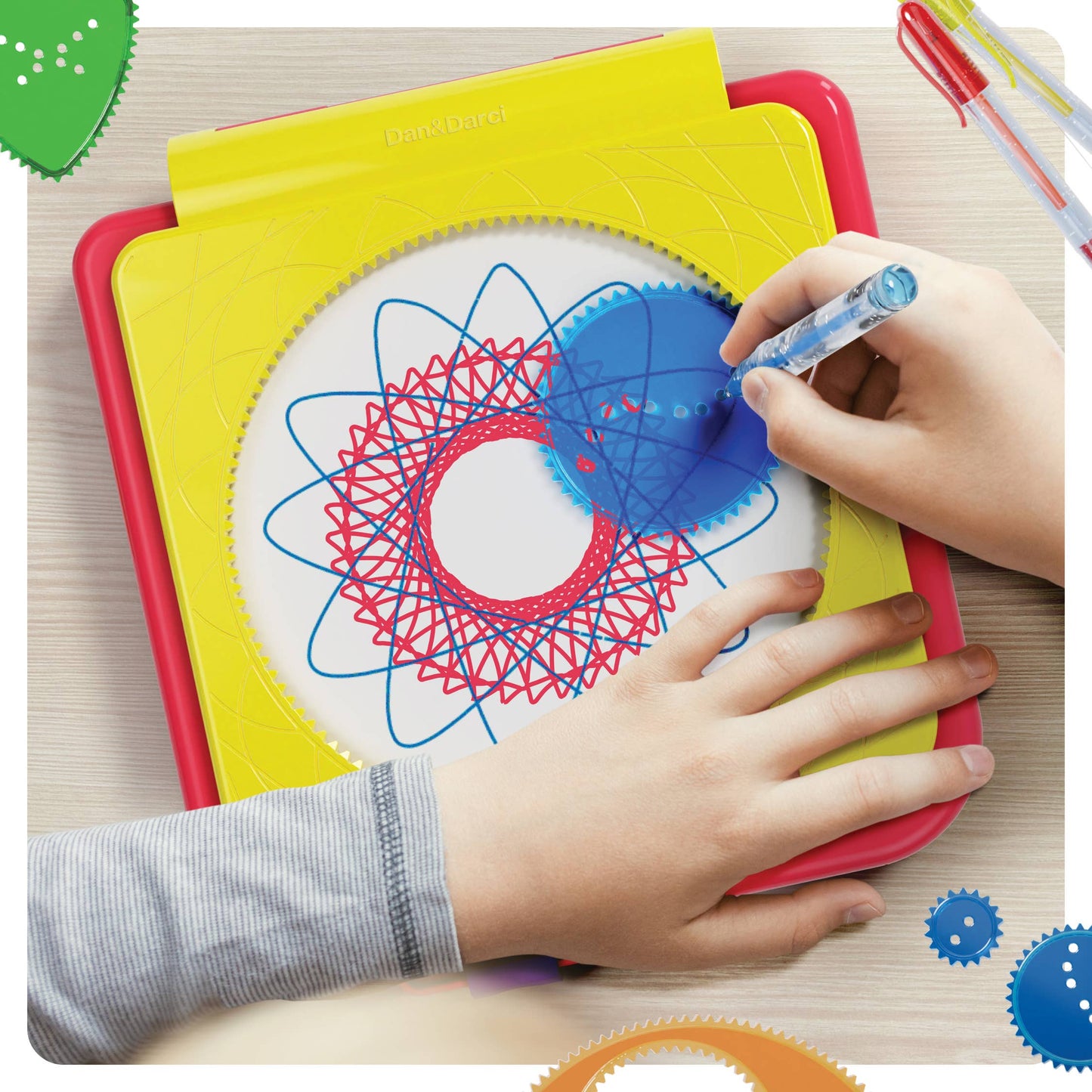 "Spinning Out" 🌀 Spiral Art Drawing Kit by Dan&Darci