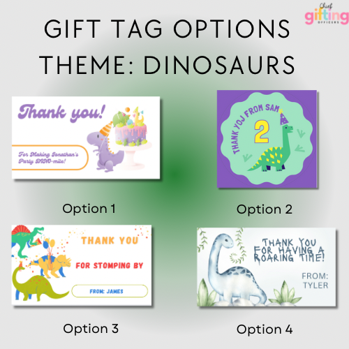"Roar!" š¦ Dinosaur Themed Crayon Gift Box Party Favor