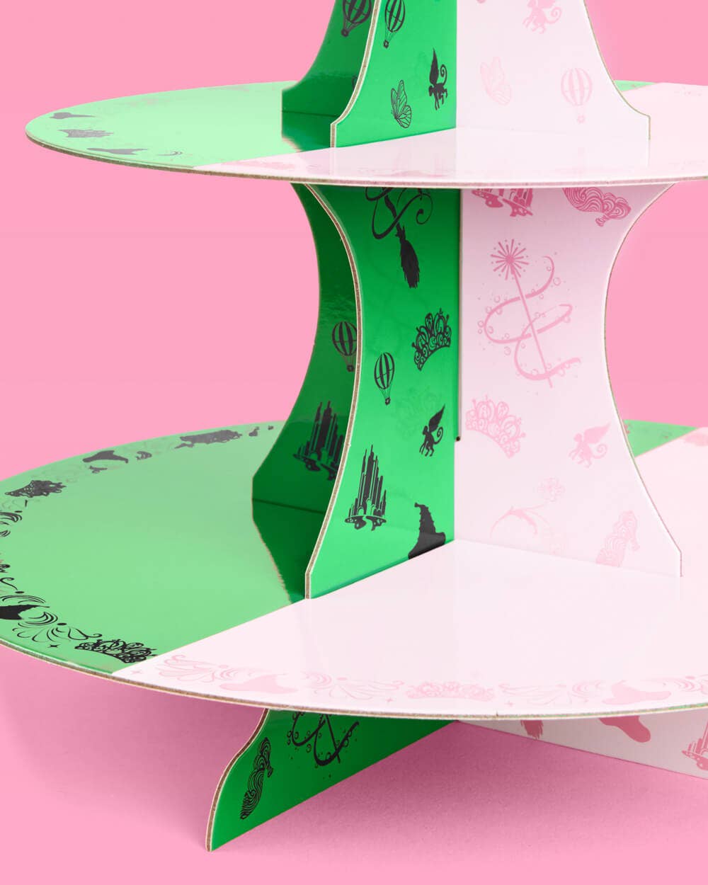 “Emerald City” 💚💕 Wicked Inspired Cupcake Tower - 3 tiered display, witch dessert stand by xo, fetti
