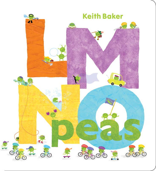LMNO Peas takes you through the alphabet with playful, colorful peas showcasing fun careers and hobbies!