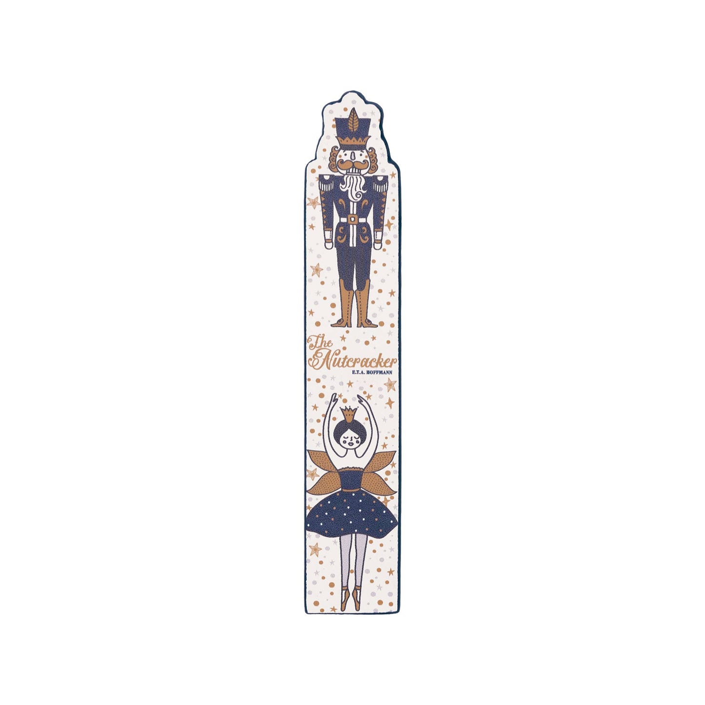 Decorative Nutcracker bookmark for readers