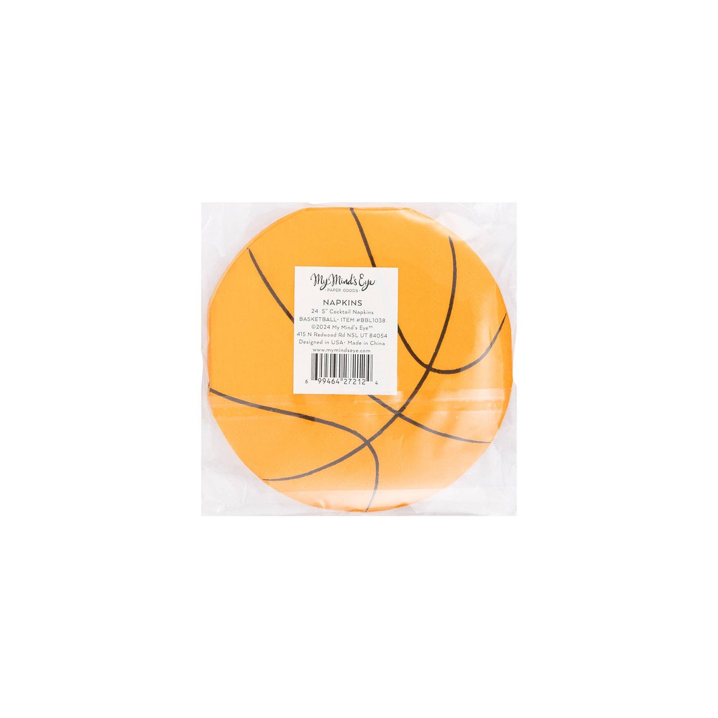 โBballโ ๐ Basketball Napkin (Set of 24)
