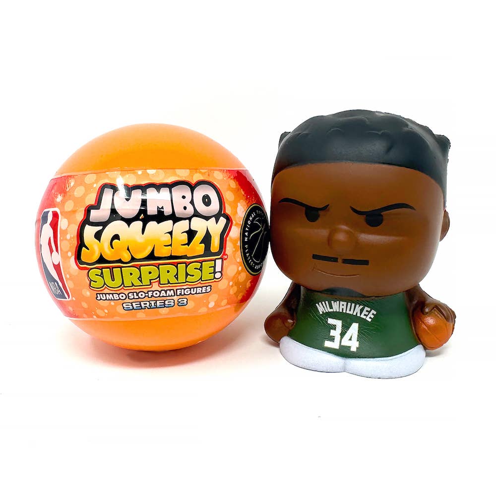 “NBA Jumbo Squeezy Surprise” 🏀 Squeezymates Jumbo