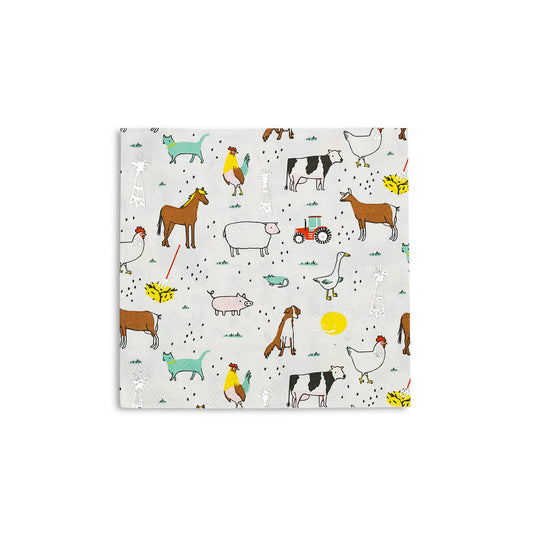 “On the Farm” 🐷 Large Napkins - 16 Pk.