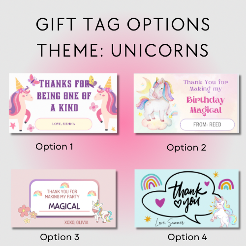 "One in a Million" 🦄 Paint Your Own Unicorn Painting Activity Kits,