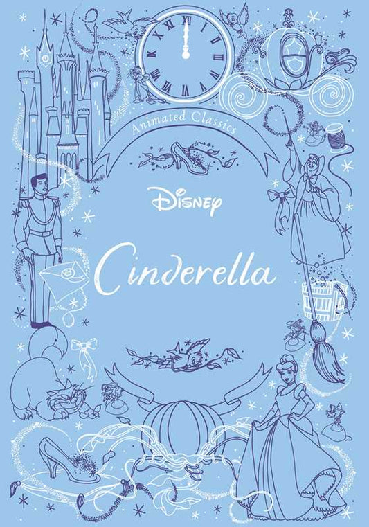 “Disney Animated Classics: Cinderella” 💙 by Editors of Studio Fun International: Hardcover; 74 pages / English