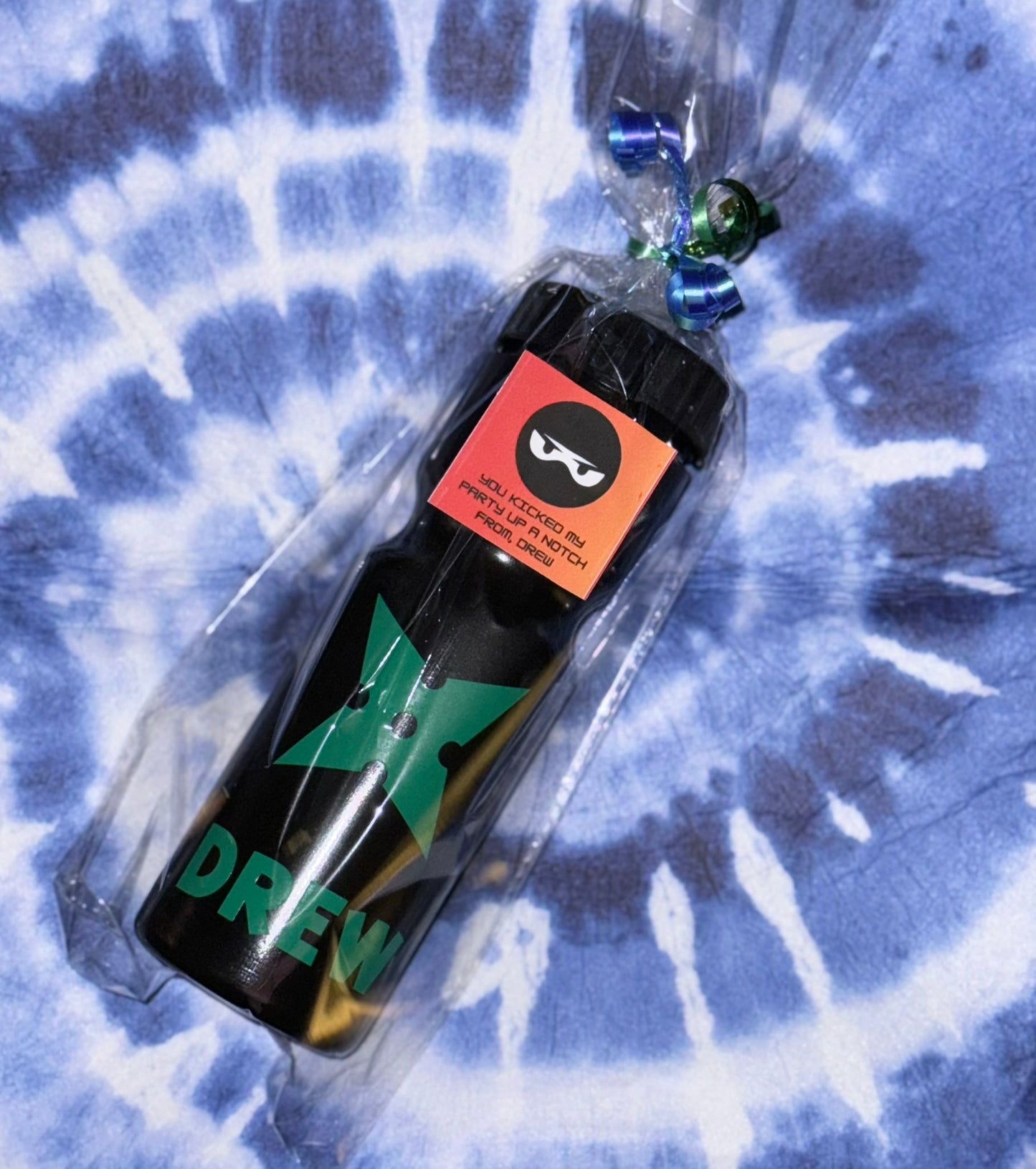 BPA-free kids water bottle with unicorn print