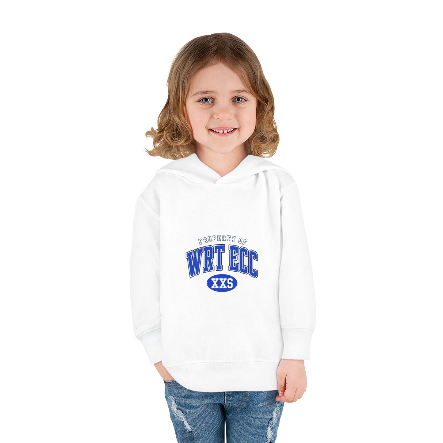 “Fine Print” 🏷️ Property Of XXS WRT ECC Toddler Hoodie by CGO