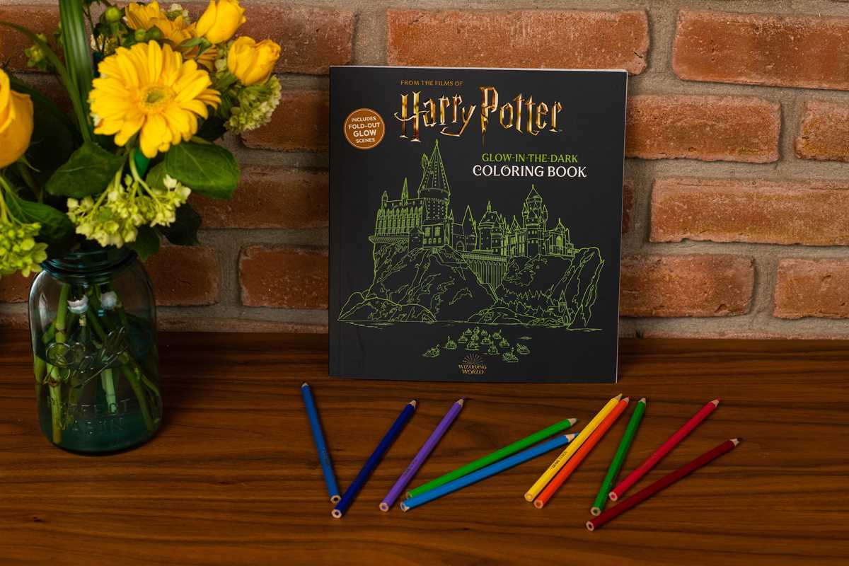 Harry Potter fan collectible coloring book