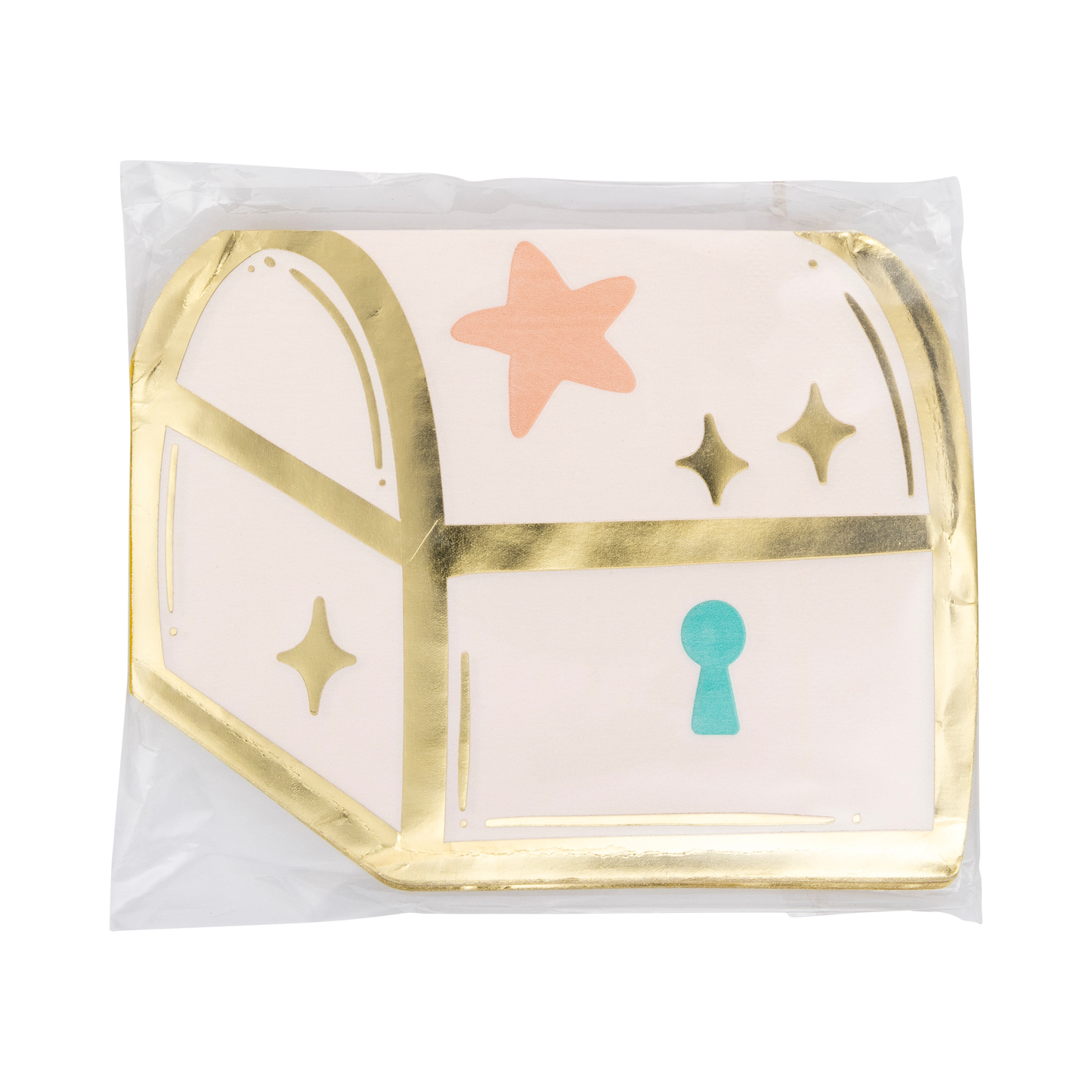 “Mermaid Treasure” 🧜♀️ Mermaid Treasure Chest Napkin