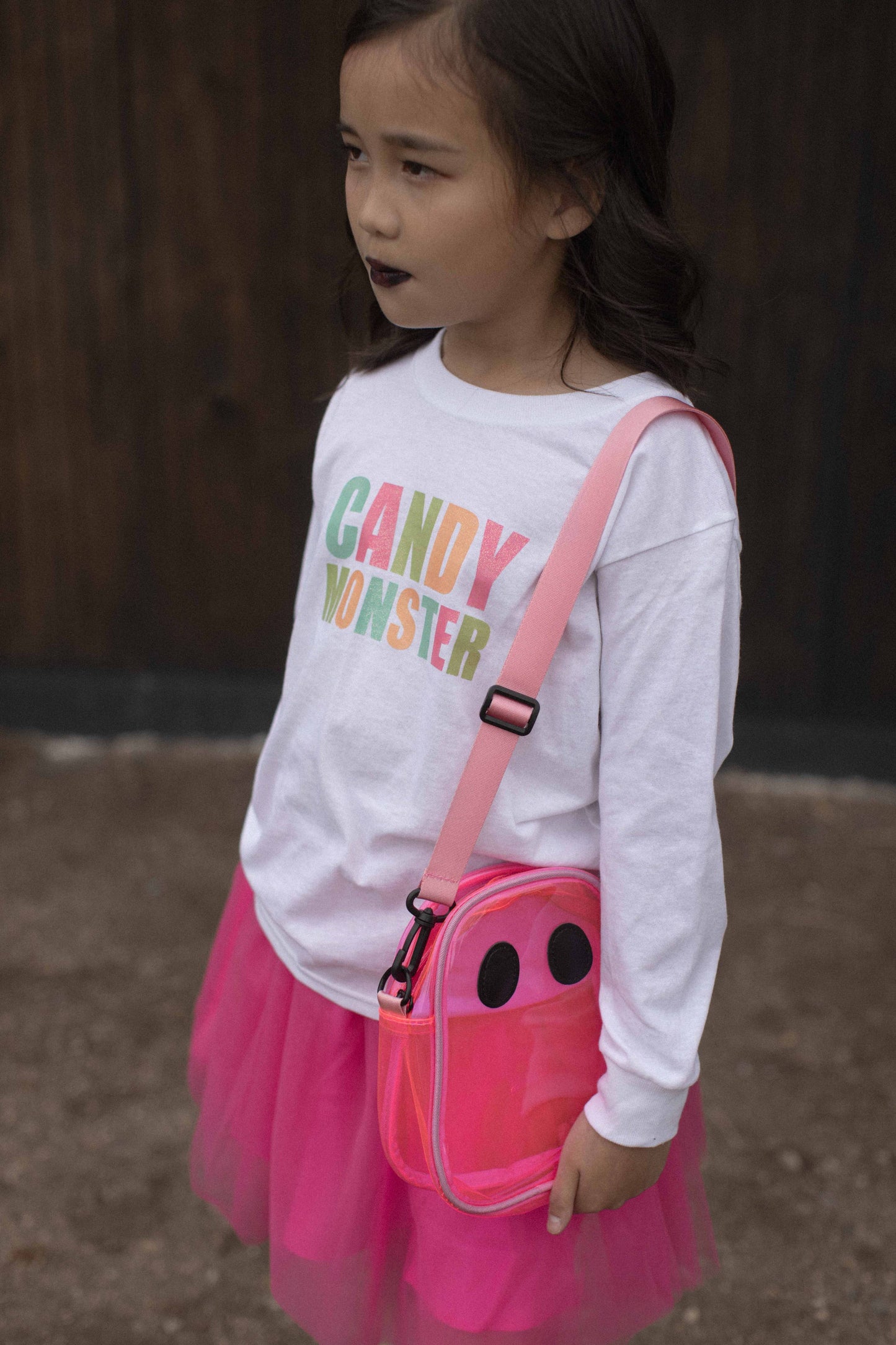 “Hey Boo!” 👻 Kids Trick-or-Treat Tote Bag