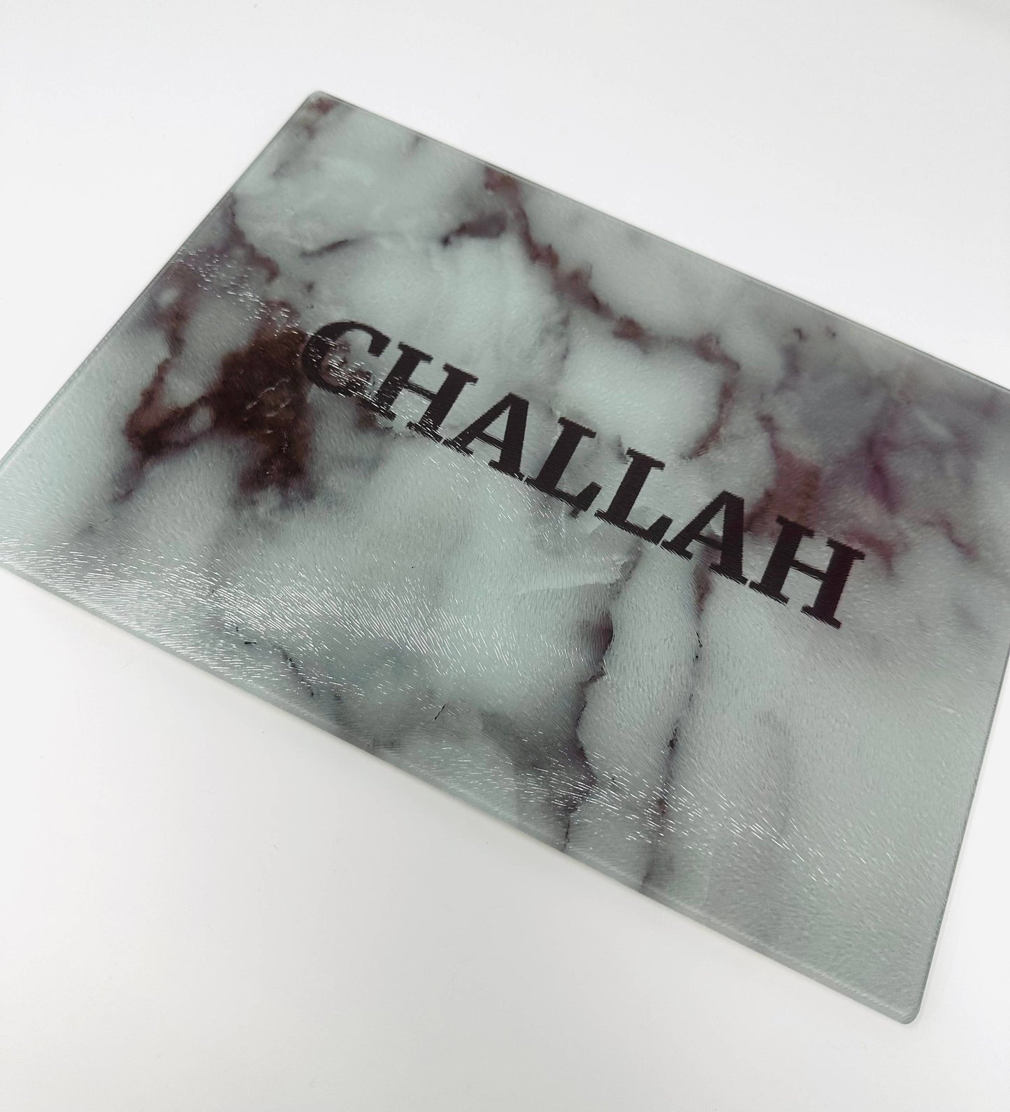 Polished Gray Marble Cutting Board – Perfect for Challah & Entertaining