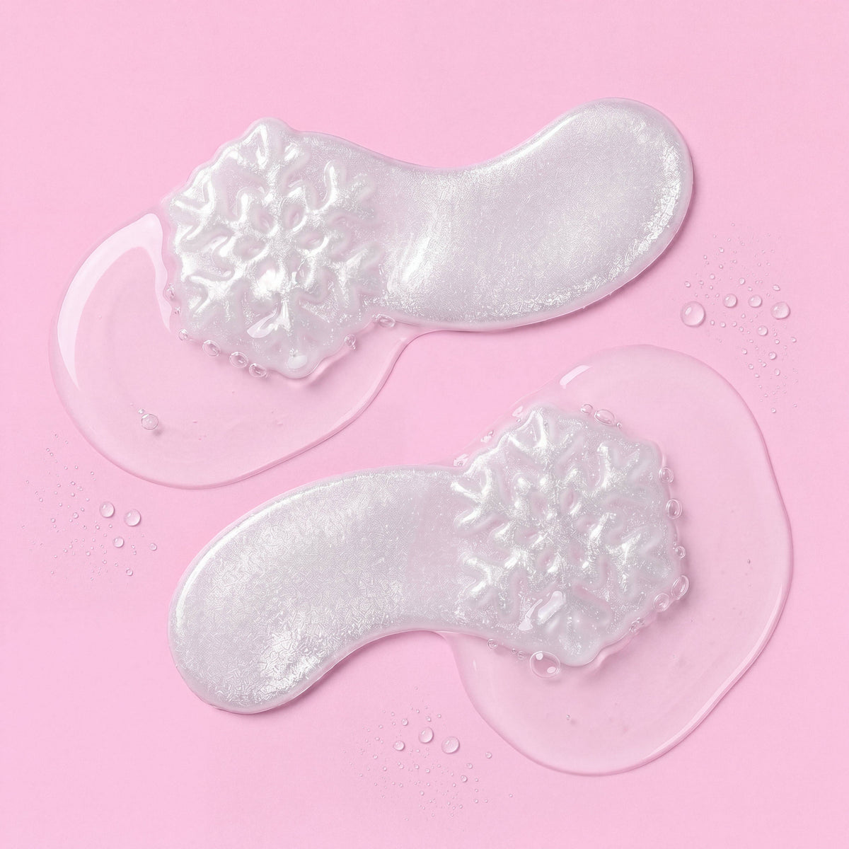 “Après, No Ski” ❄️ Cooling Snowflake Under Eye Patches 8 Pack by My Spa Life