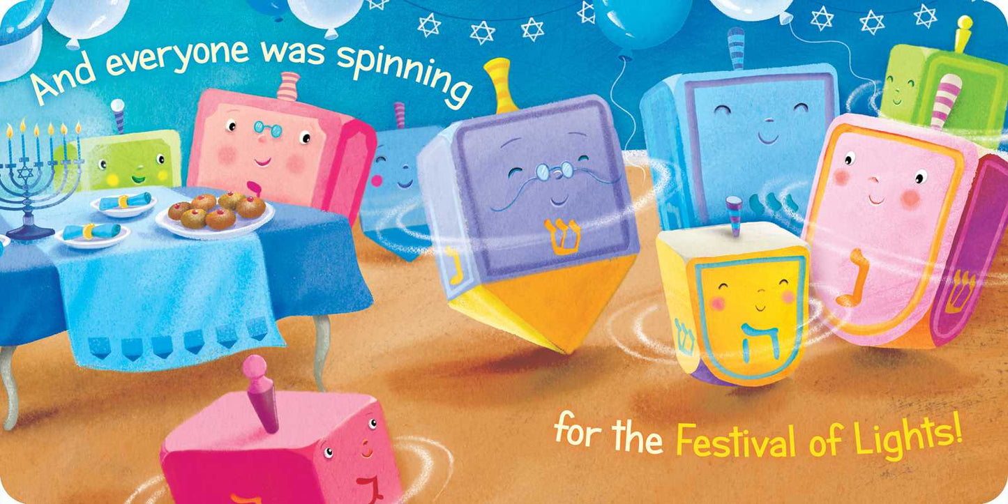Illustrated children’s book about Chanukah celebrations