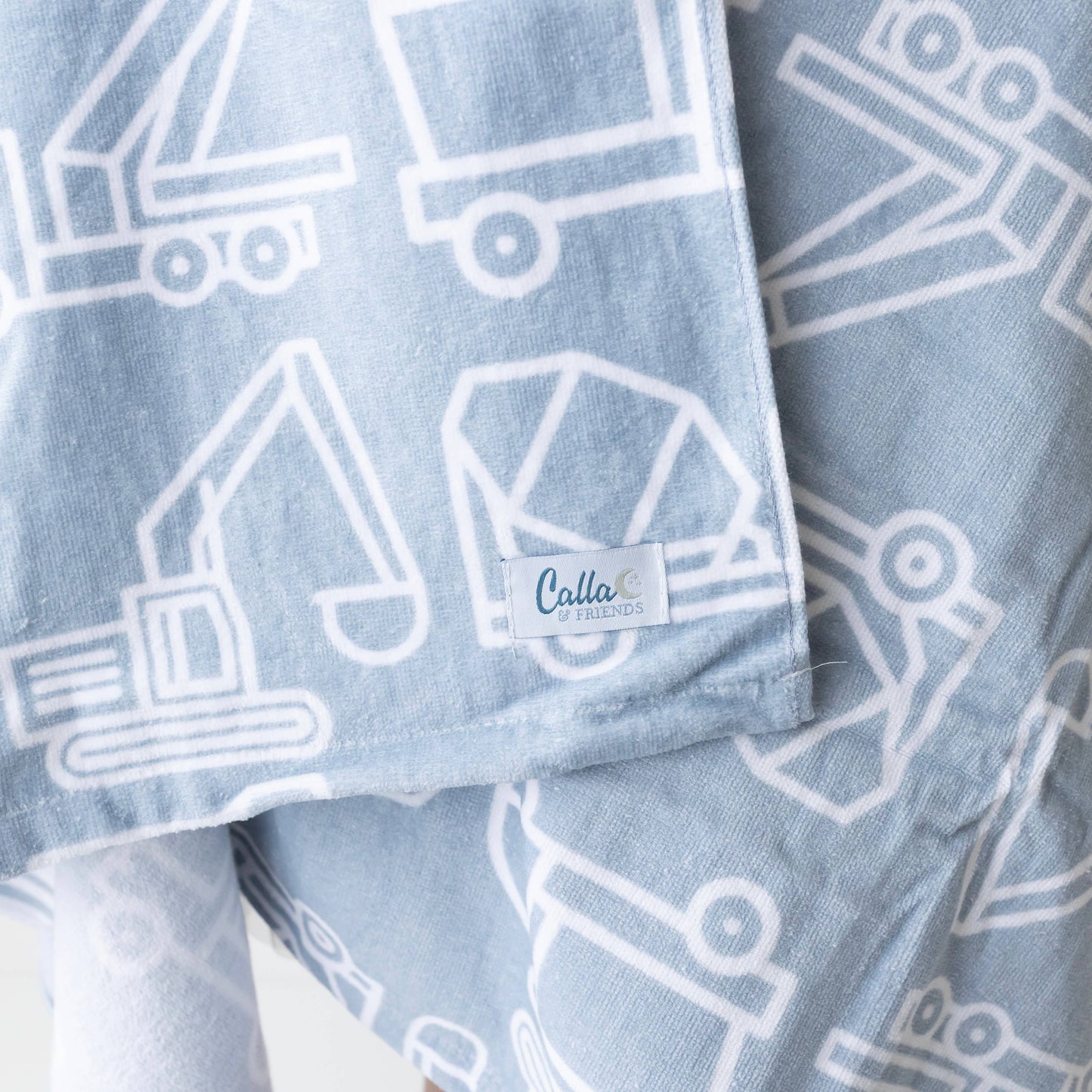 “Trucks and Diggers” 🏖️ The Kenzie Beach Towel