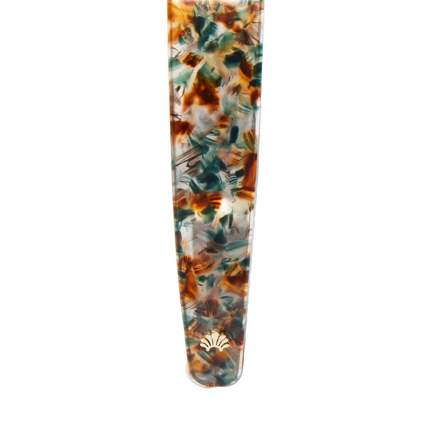 Stylish flat headband for women in hazel tones