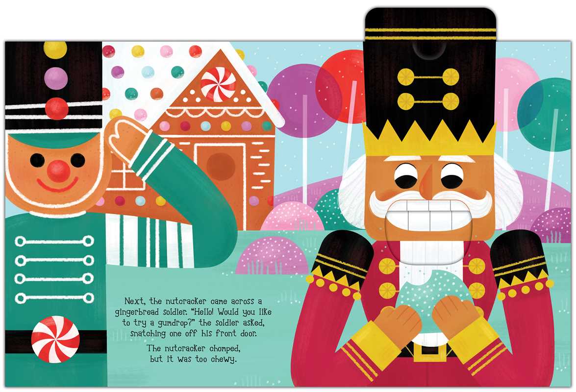 Pull tab Nutcracker book for kids