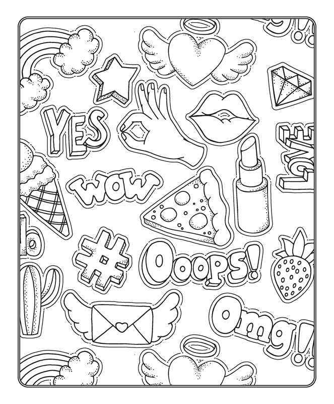 “Markerific: Neon Vibes” 🩷💚💛 Coloring Book by: Folders; 48 pages / English
