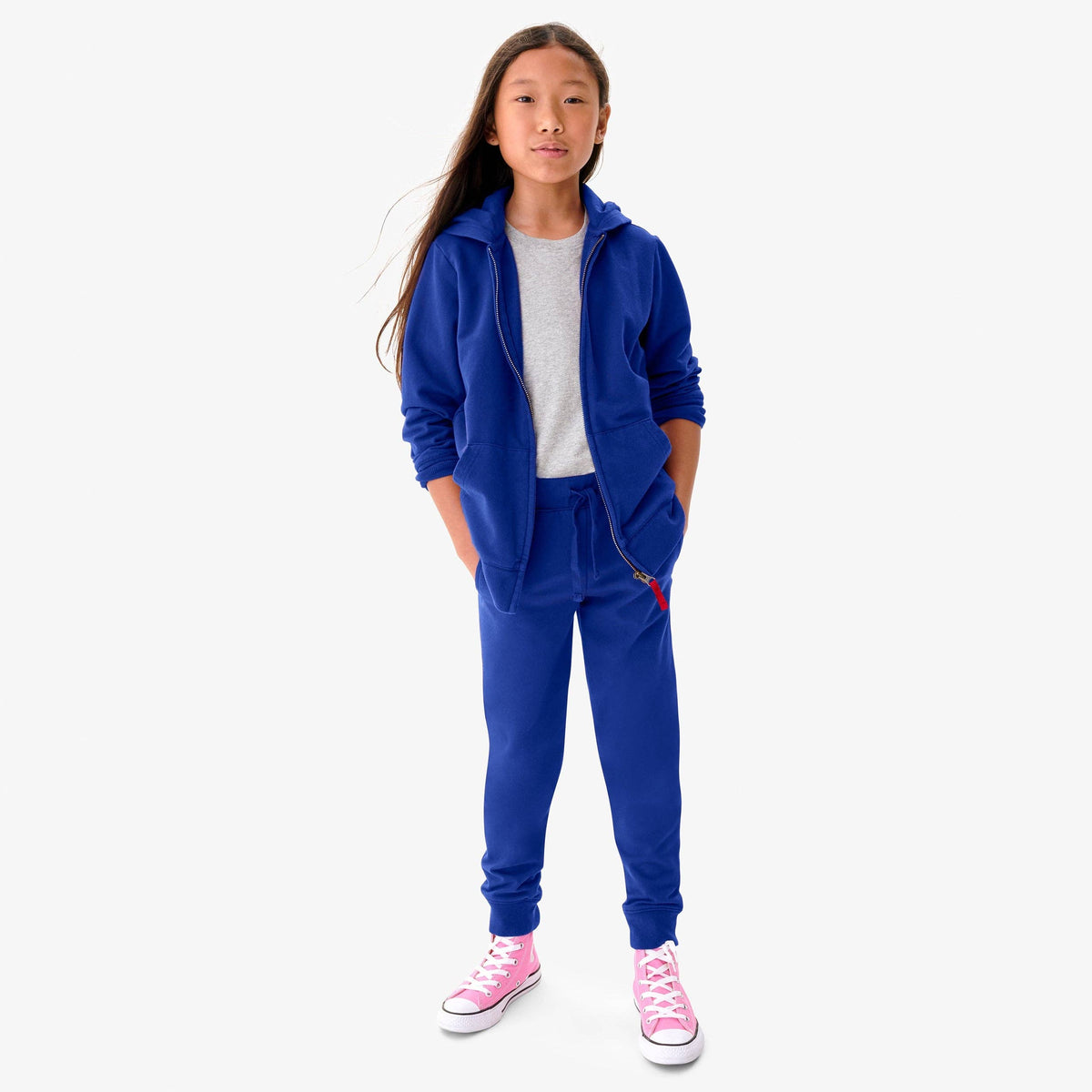 "Zip & Go" π§₯ Kids Zip Hoodie & Jogger Set by Primary