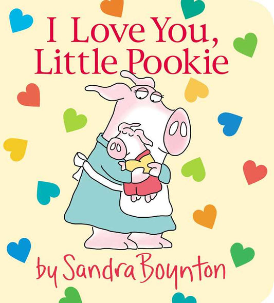 A sweet and loving board book by Sandra Boynton, celebrating unconditional love between a mom and her child.