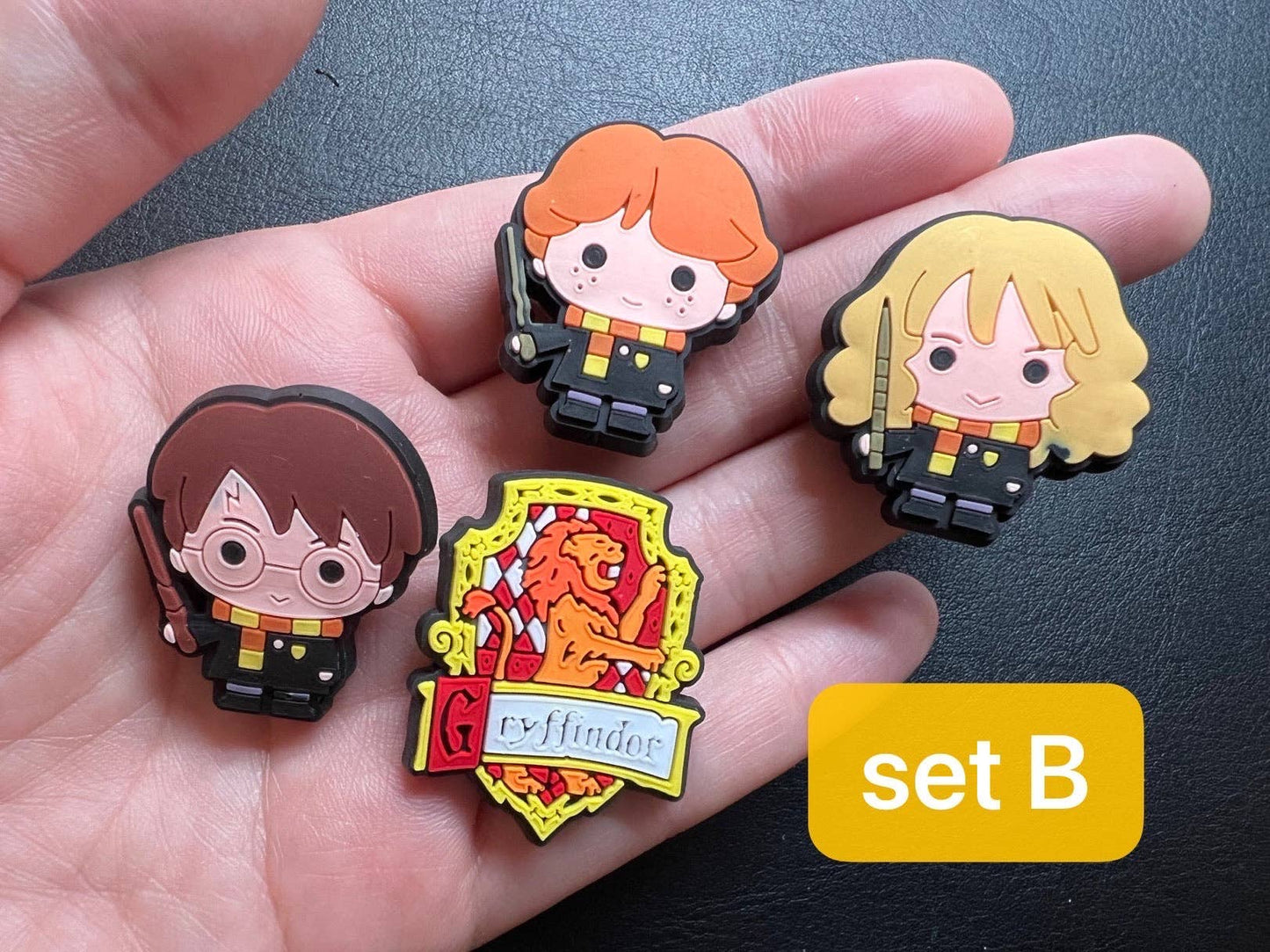 HP Harry Potter Croc shoe charms Shoe Decal Charms JuliesDecal anime charms: Set of 16pcs