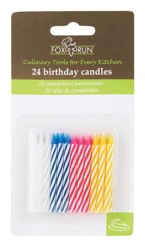 "Make a Wish" 🎂 Fox Run Assorted Birthday Candles