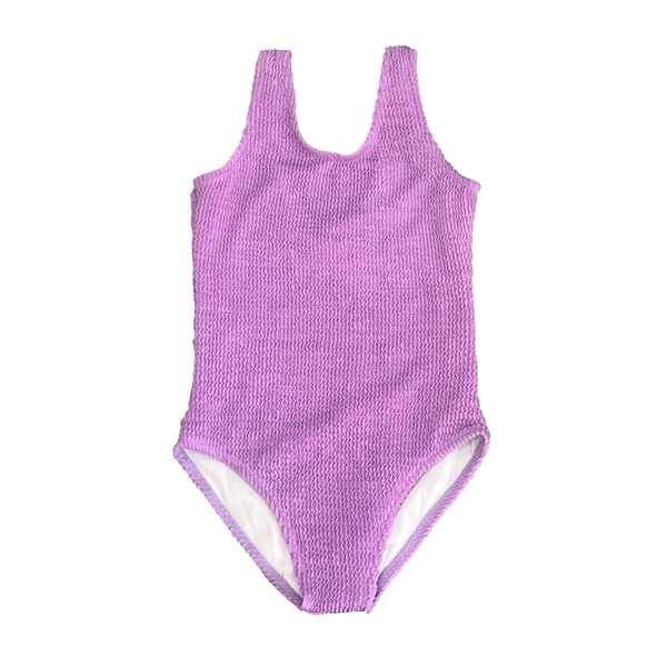 "Lavender Haze" ๐ Lavender Crinkle Swimsuit by Tweenstyle
