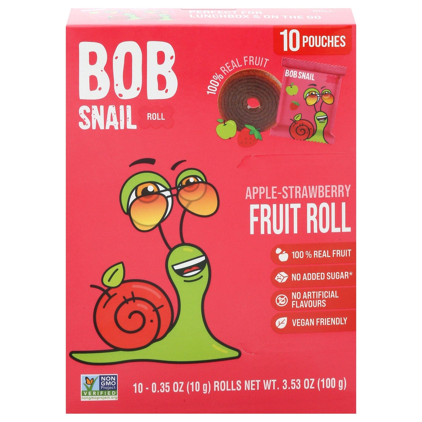 "Roll With It" 🍎 Bob Snail Real Fruit Rolls