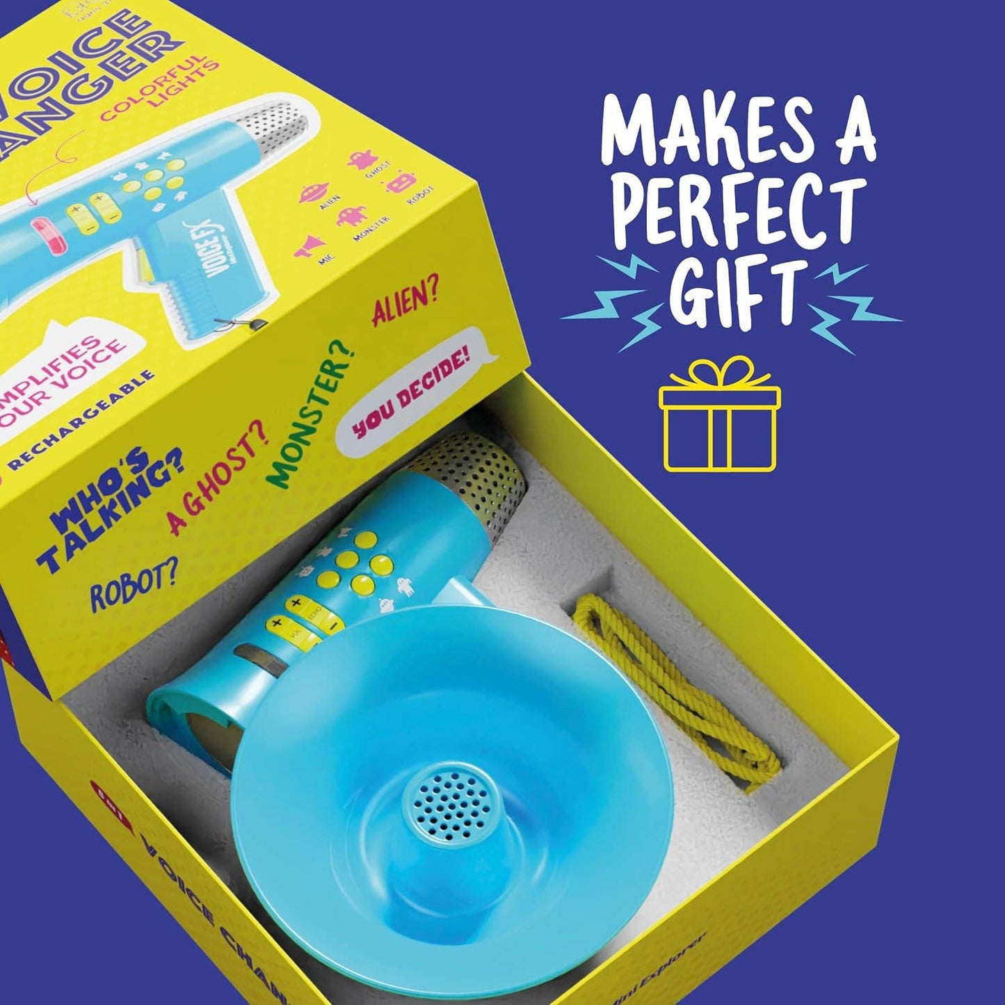 "Mic Drop" 🎤 Kids' Voice Changer Toy by Dan&Darci