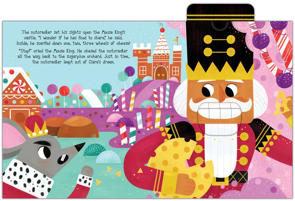 Interactive Nutcracker story with pull tabs