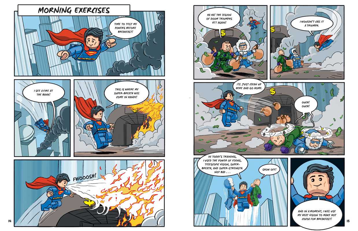 LEGO DC Super Heroes kids activity book gift set