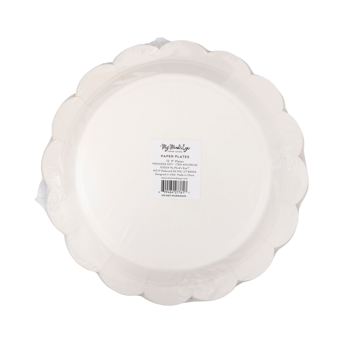 oyal Party Plates β 8 count, 9x9 inches, pink and gold plates for princess birthdays.