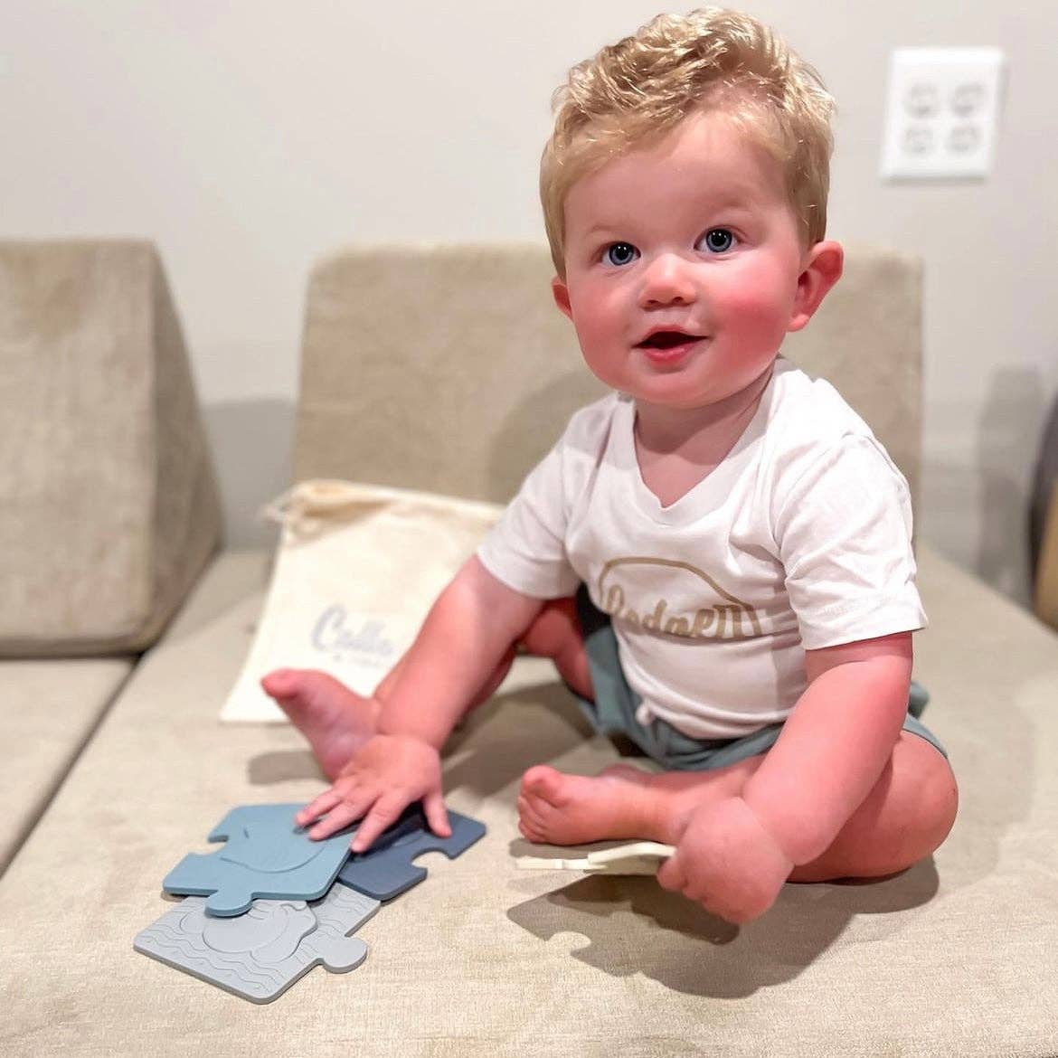 “First Puzzle” 🧩 The Lincoln Puzzle: Storm Blue