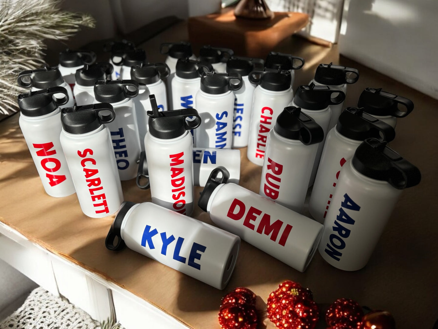 “Too Cool for School” 💦 Custom Personalized Water Bottle