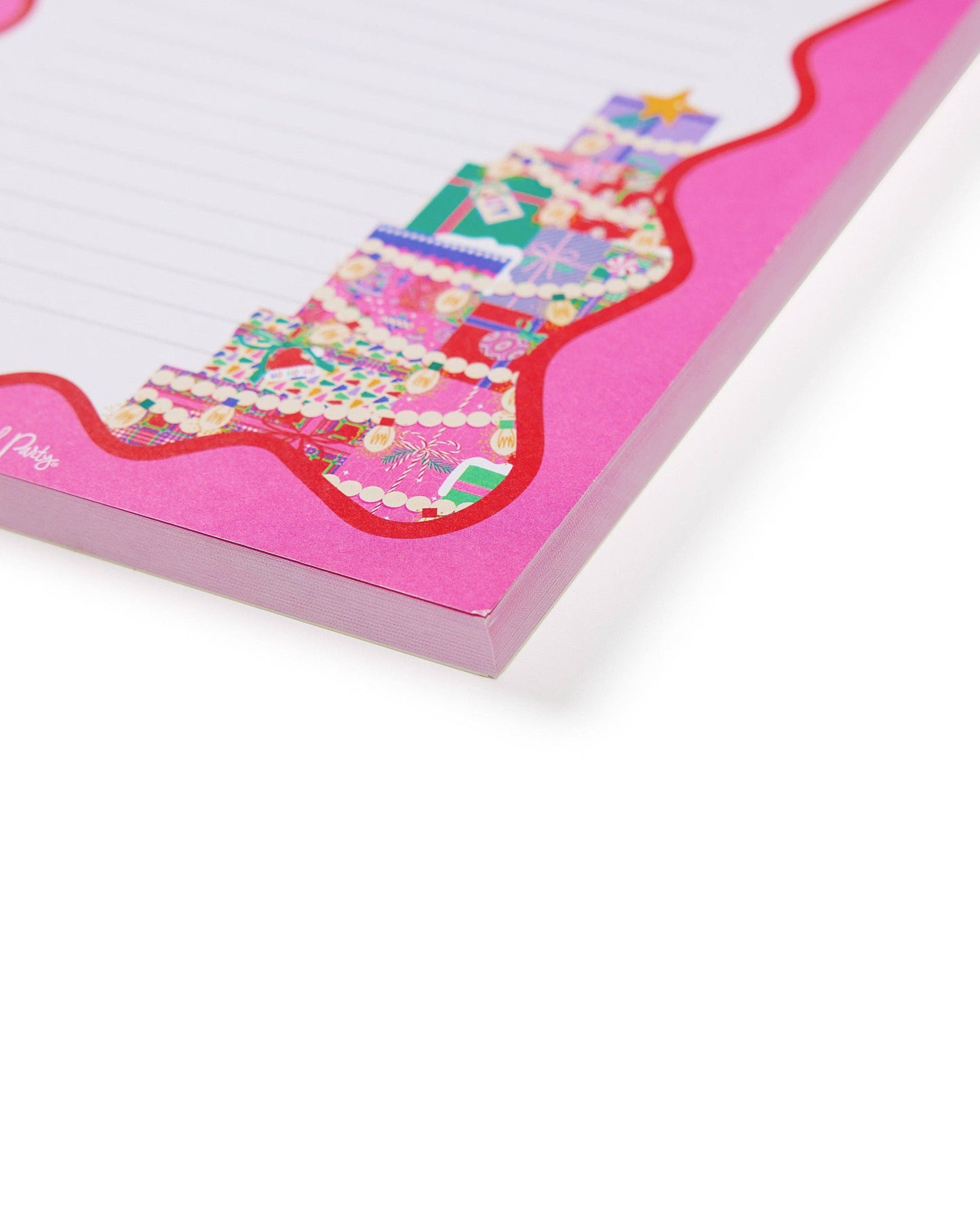 “Check It Twice” 📝 Holiday Wish List Notepad by Packed Party