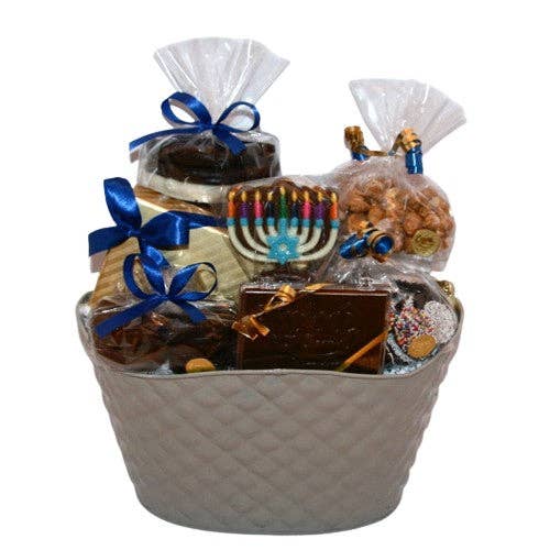 “Lights & Bites” 🕎✨ Chanukah Treat Basket by CGO