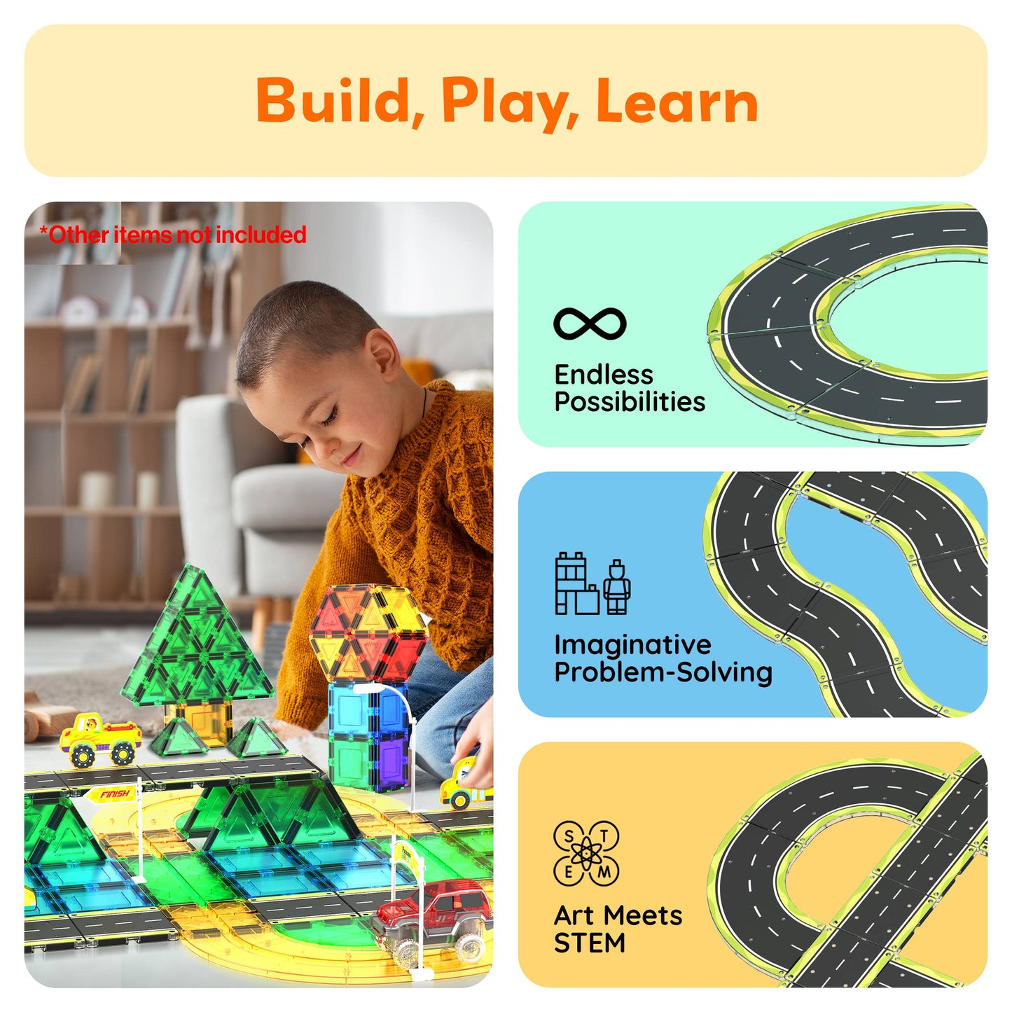 STEM learning toy for preschoolers and kids