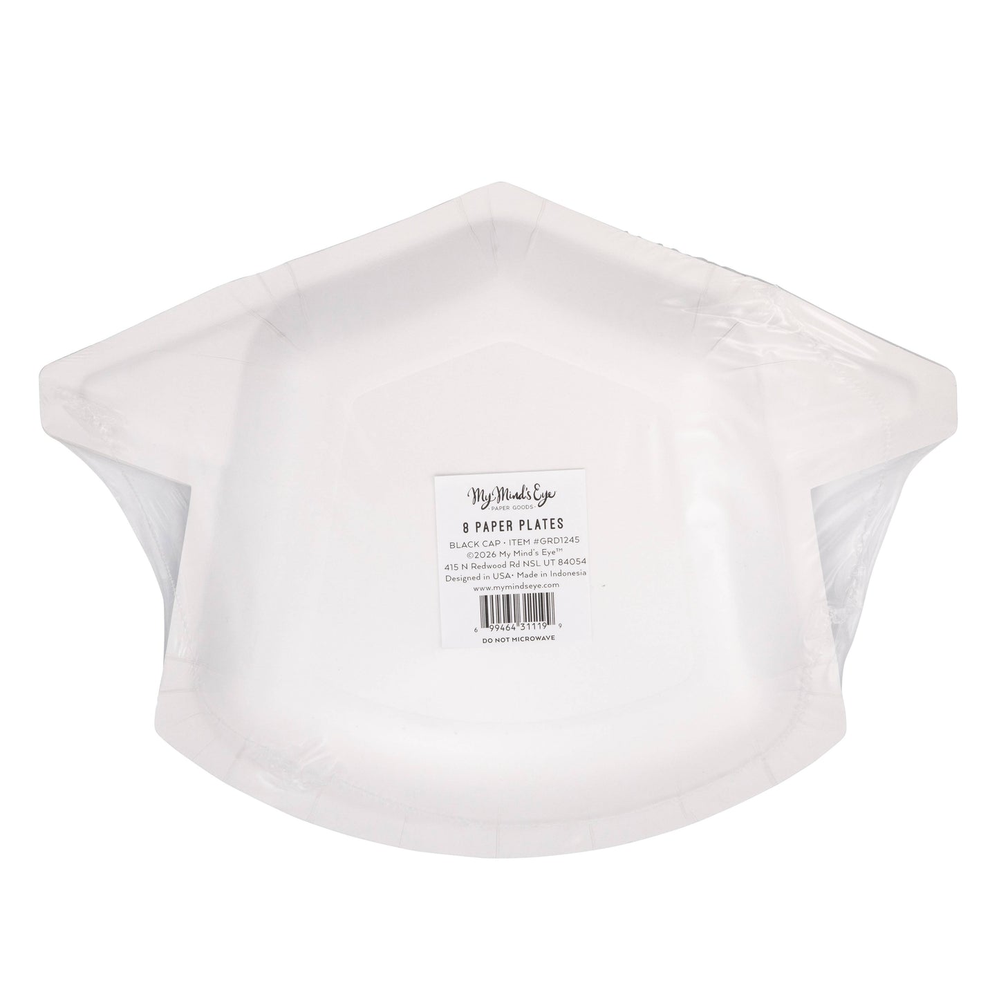 “Hat’s Off!” 🎓 Graduation Cap Shaped Plates by My Mind’s Eye