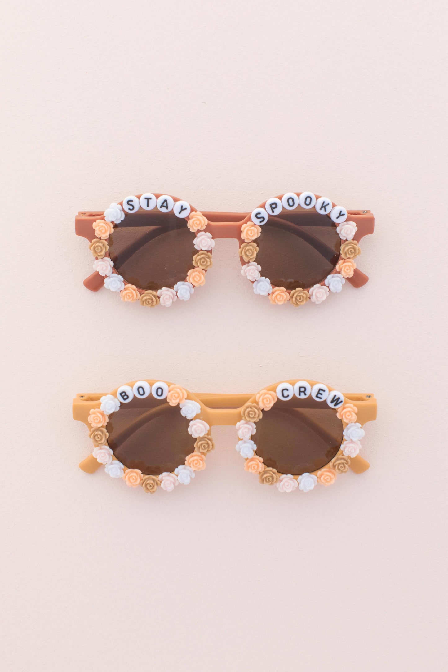“Too Ghoul for School” 😎🌸 Halloween Flower Sunglasses