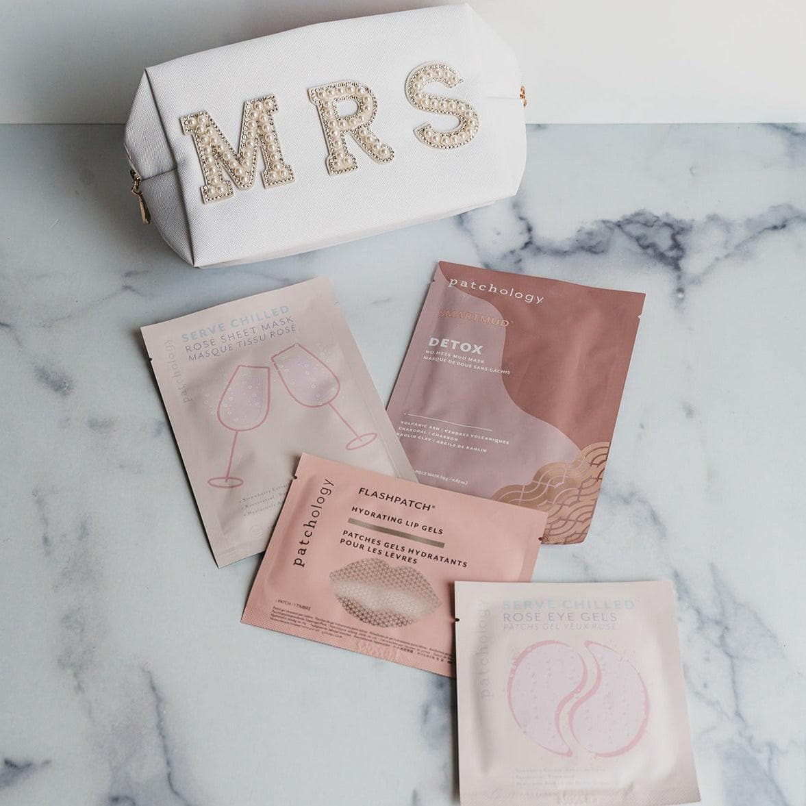 “Mrs. Bridal” 👰♀️ Beauty Cosmetics Pouch - Makeup Bag for Brides