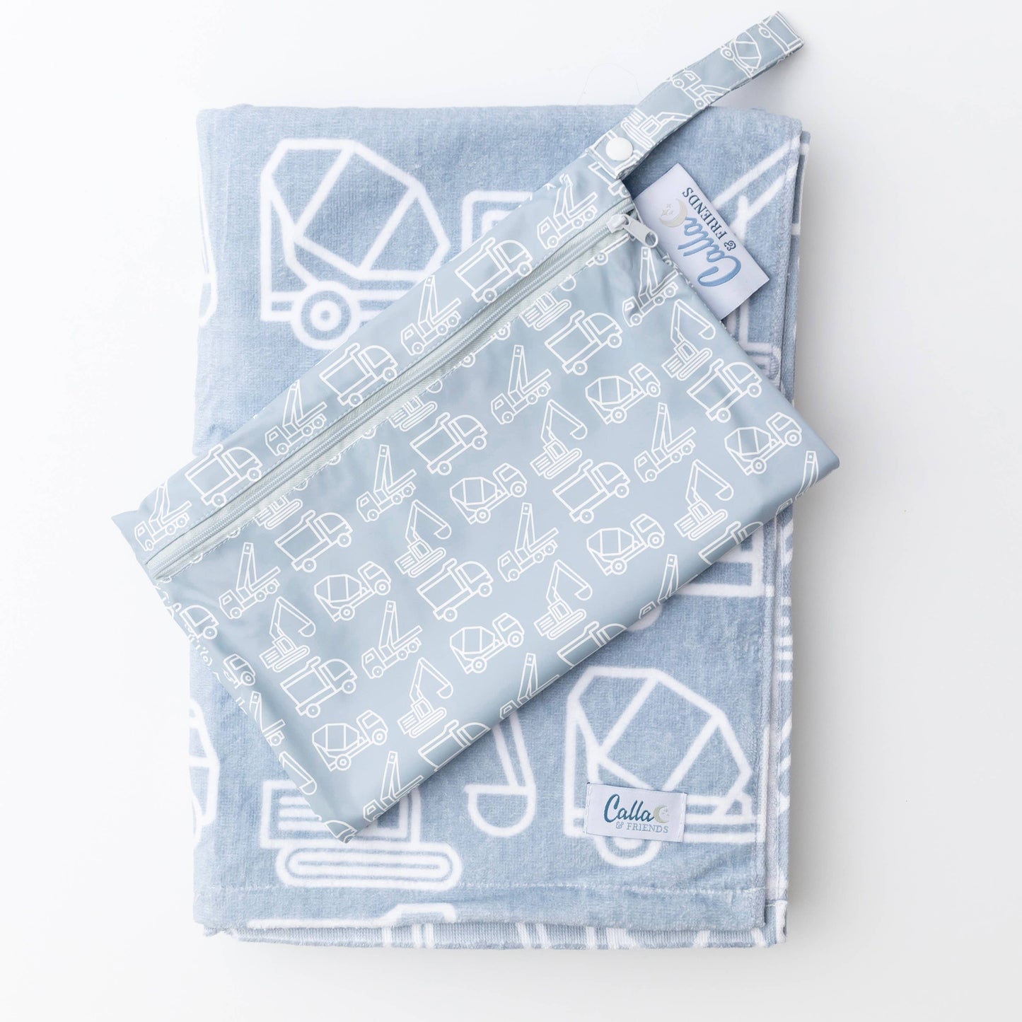 “Trucks and Diggers” 🏖️ The Kenzie Beach Towel