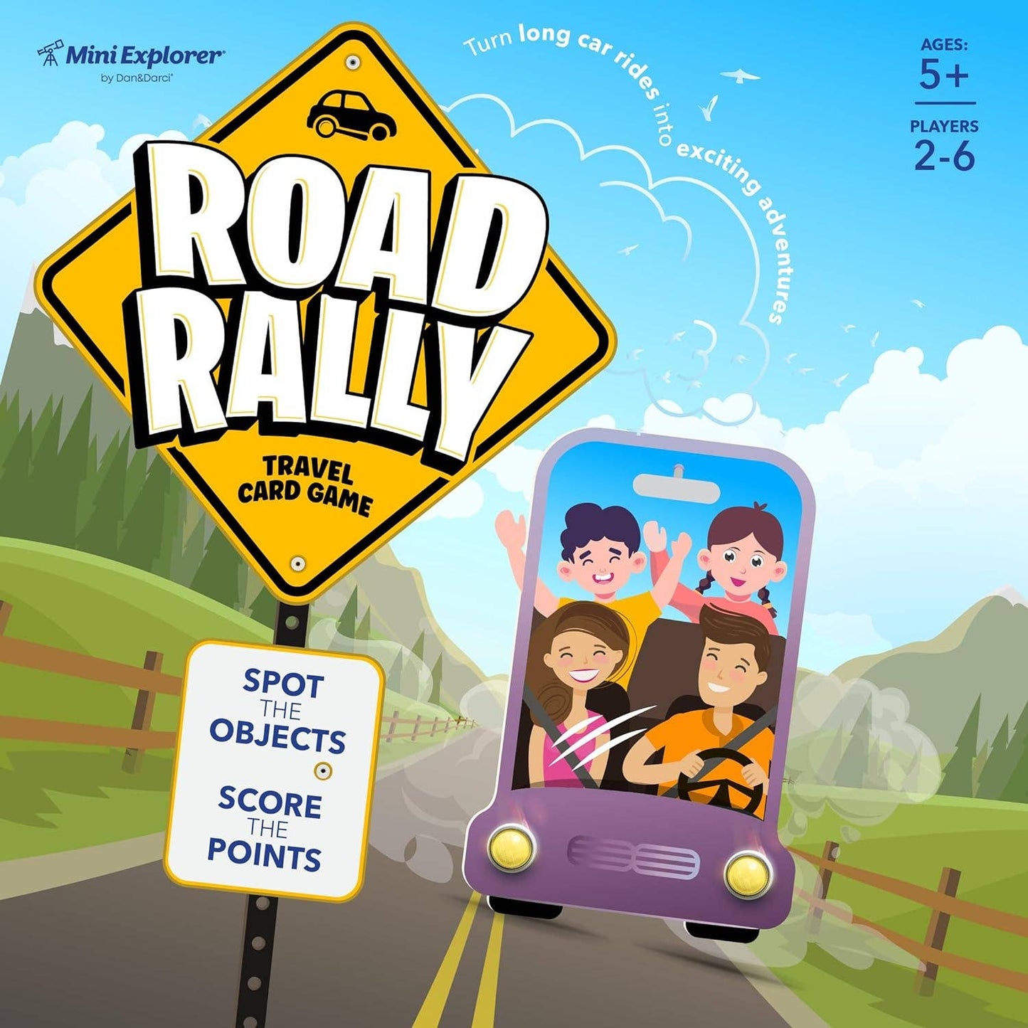 "Are We There Yet?" 🚗 Road Rally Travel Scavenger Hunt Card Game by Dan&Darci