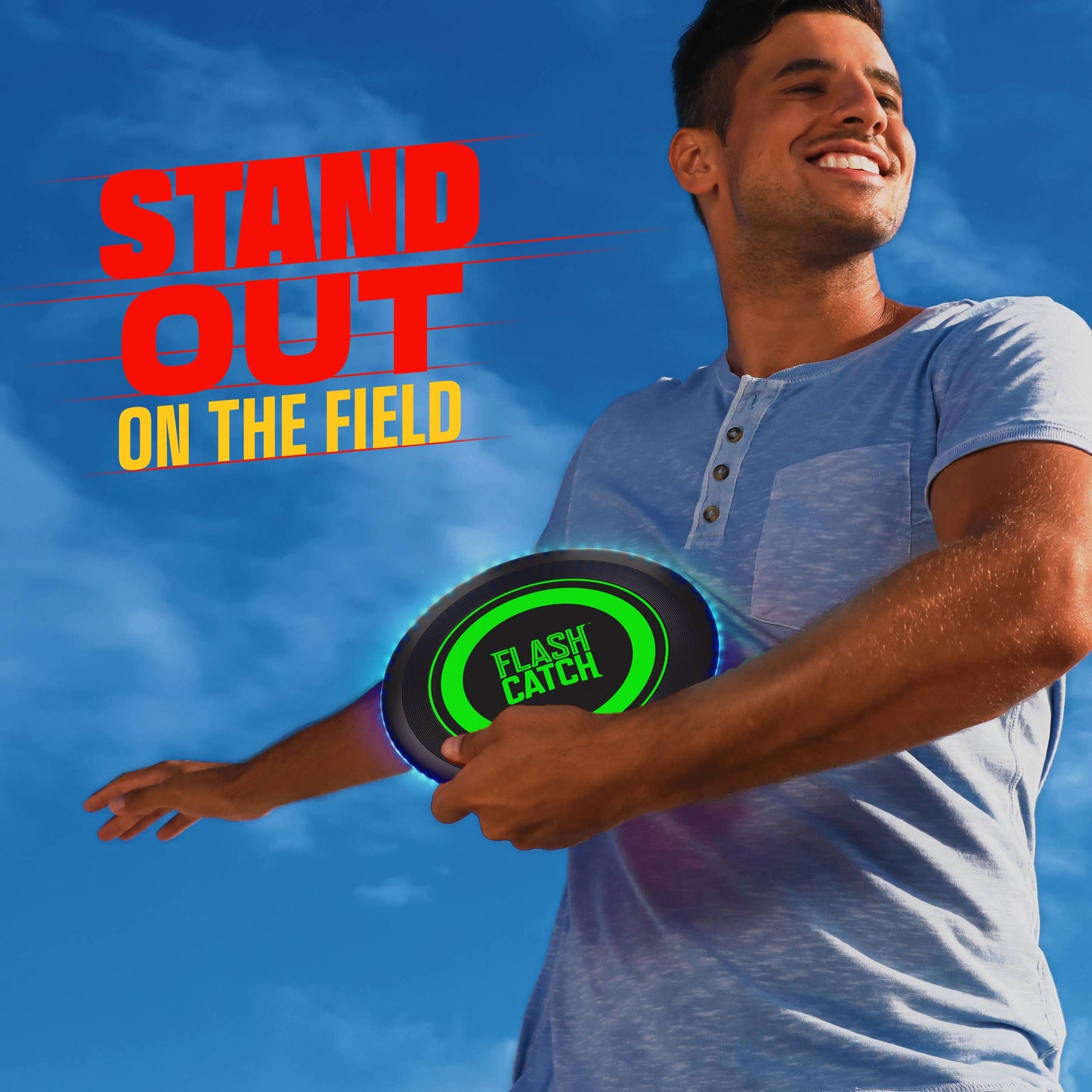 Gift-ready rechargeable LED frisbee