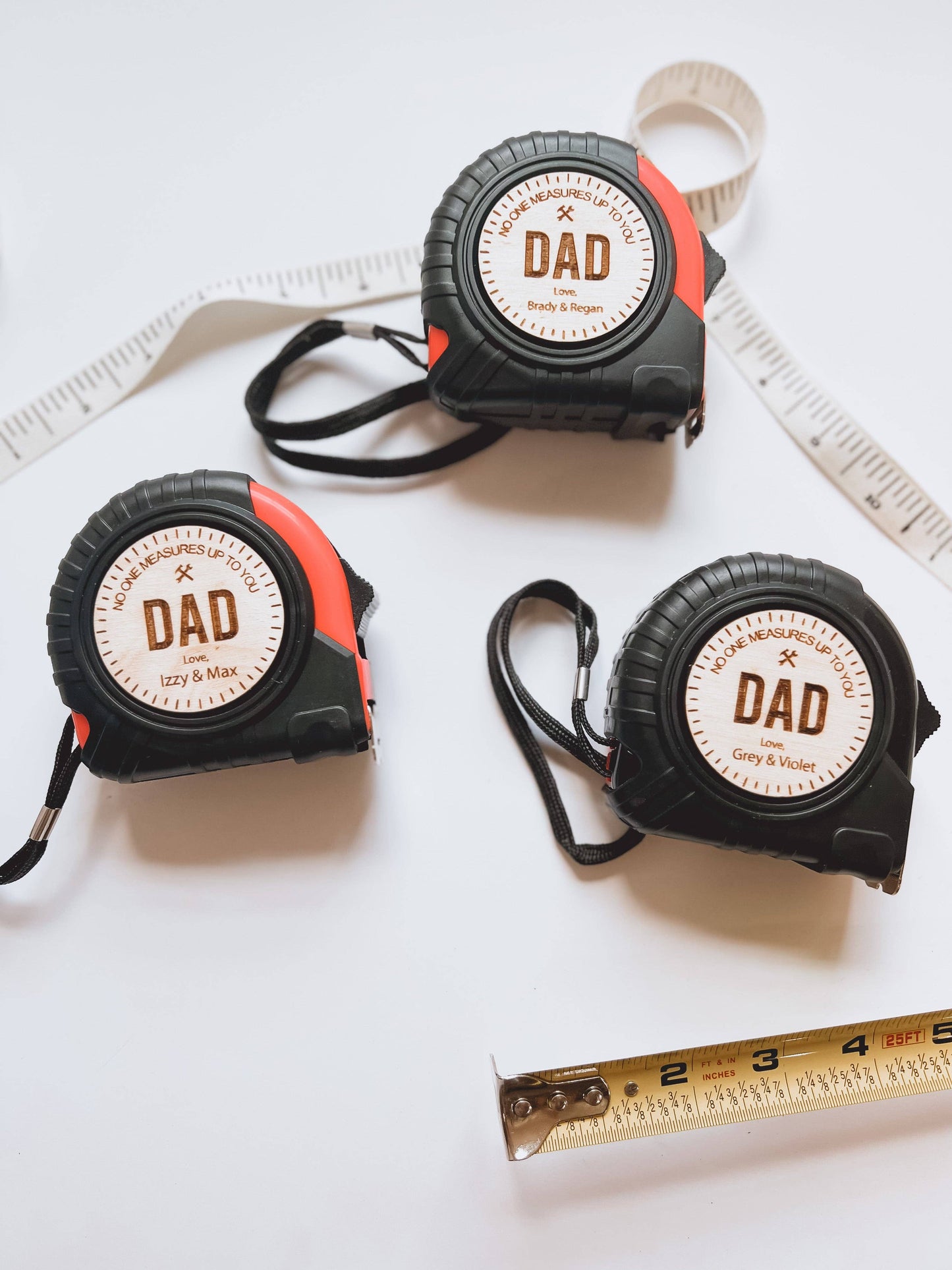 “No One Measures Up to You” 📏 Personalized Tape Measure