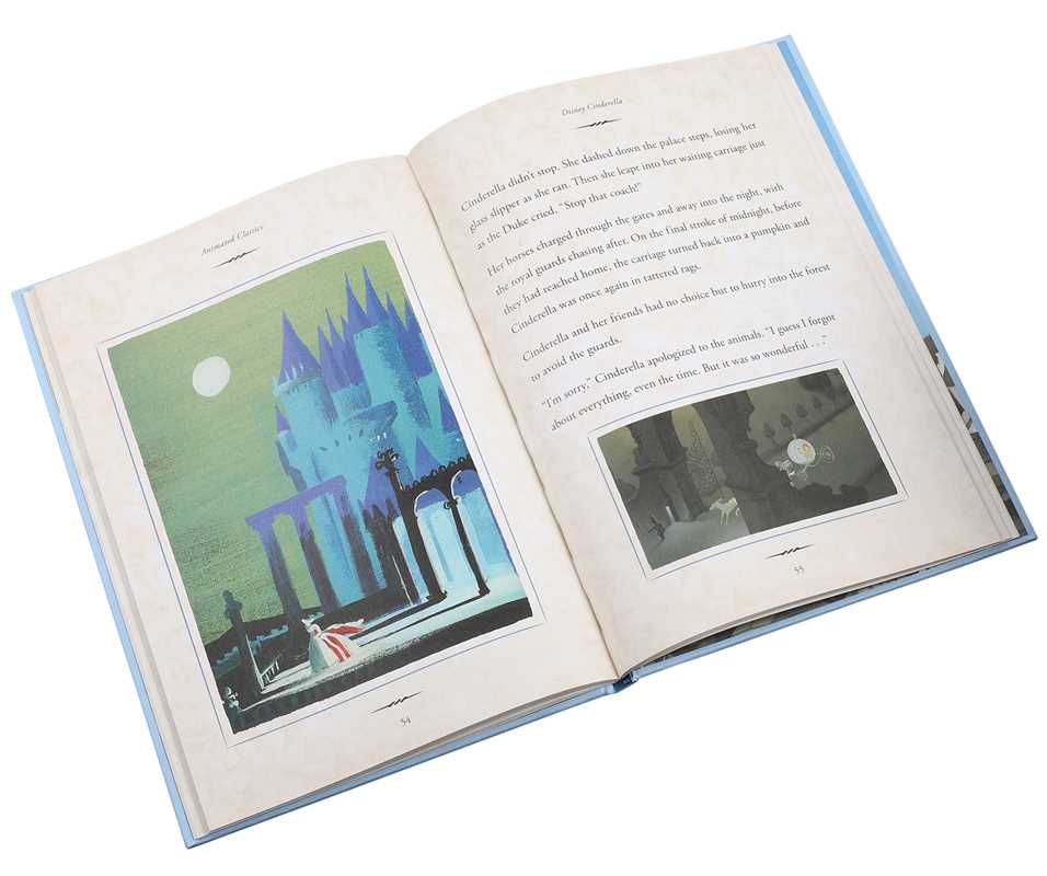 “Disney Animated Classics: Cinderella” 💙 by Editors of Studio Fun International: Hardcover; 74 pages / English