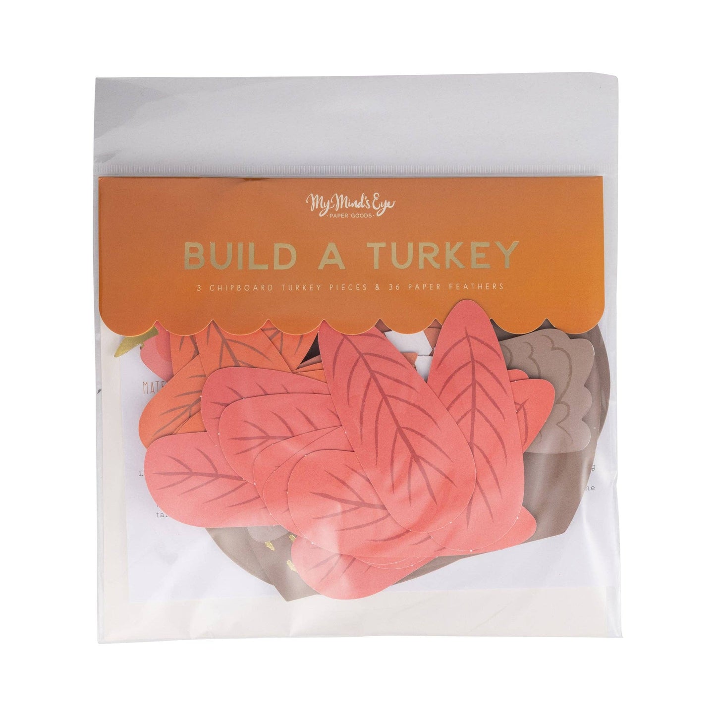 “Talkin’ Turkeys” 🦃 DIY Thanksgiving Craft Kit