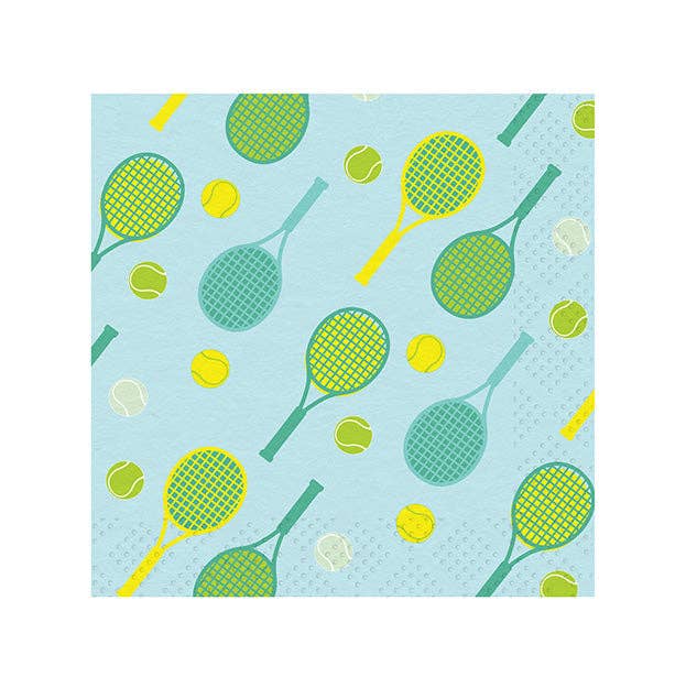 "Game, Set, Snack" πΎ Tennis Lunch Napkins (40-Pack) by Sophistiplate