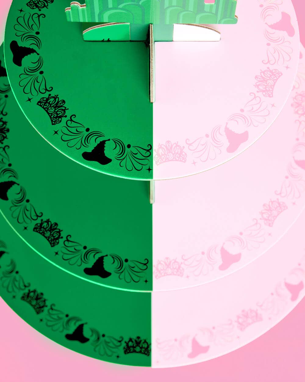 “Emerald City” 💚💕 Wicked Inspired Cupcake Tower - 3 tiered display, witch dessert stand by xo, fetti