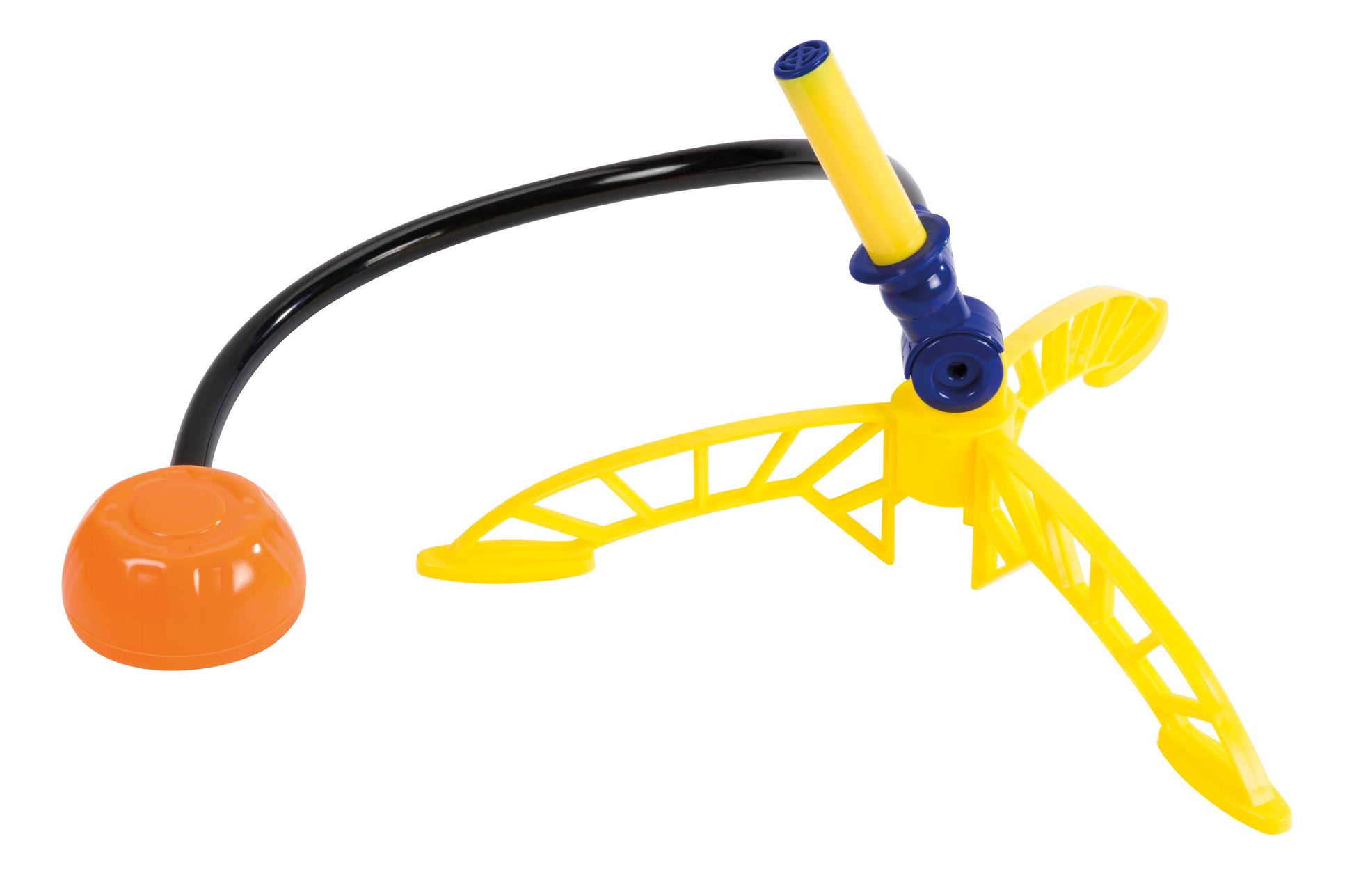 Lanard Sky Rocket air-powered launcher with 3 foam rockets, adjustable pad, and fun outdoor play.